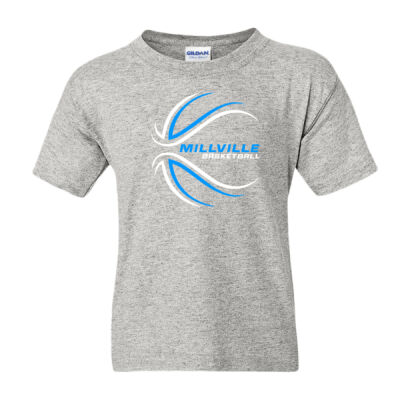 Basketball Design 1 - Youth DryBlend® T-Shirt Thumbnail