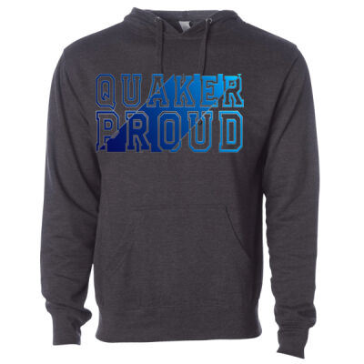 Quaker Proud Design 1 - Midweight Hooded Sweatshirt Thumbnail