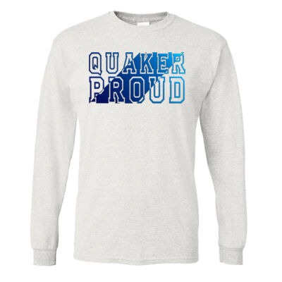 Quaker Proud Design 1 - DryBlend® 50/50 Long Sleeve T-Shirt Thumbnail